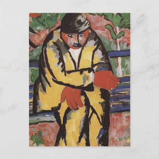 Carte Postale Sur le boulevard de Kazimir Malevich (Devant)