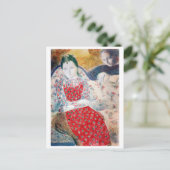 Carte Postale Sur le canapé au gris clair argenté, Maurice Denis (Debout devant)