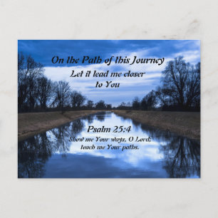 Carte postale sur le chemin de ce voyage