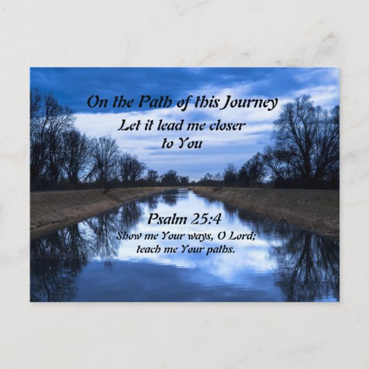 Carte postale sur le chemin de ce voyage (Devant)