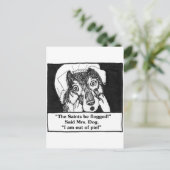 Carte Postale Sur le gâteau (Debout devant)