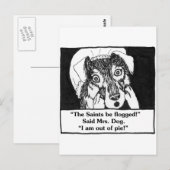 Carte Postale Sur le gâteau (Devant / Derrière)