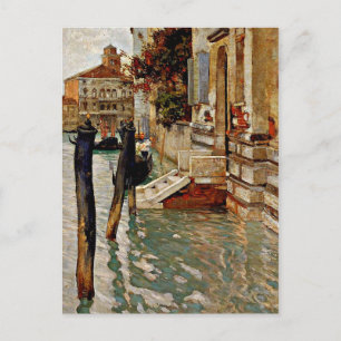Carte Postale Sur le Grand Canal, Venise—Frits Thaulow peinture