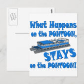 Carte Postale Sur le ponton (Devant / Derrière)