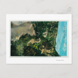 Carte Postale Sur le sentier, à cheval au mont Lowe