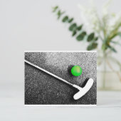 Carte Postale Sur le vert (Debout devant)