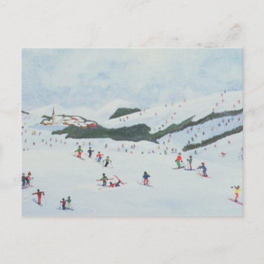 Carte Postale Sur les pistes 1995 (Devant)