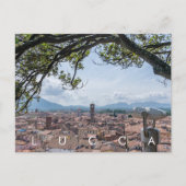 Carte postale sur les toits de Lucca (Devant)
