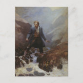 Carte Postale Sur l'île d'Earraid par N. C. Wyeth (Devant)