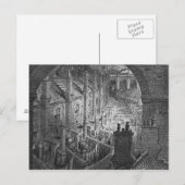 Carte Postale Sur Londres - En Rail (Devant / Derrière)