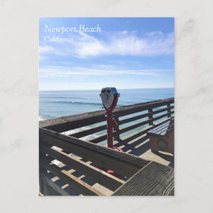 Carte Postale Sur Newport Pier, Newport Beach, Californie