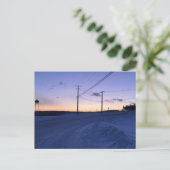 carte postale sur paysage vrais (Debout devant)