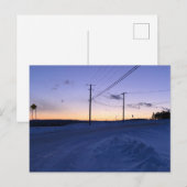 carte postale sur paysage vrais (Devant / Derrière)