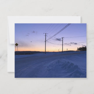 carte postale sur paysage vrais