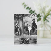 Carte Postale Sur un cheval pâle (Debout devant)