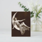 Carte Postale Sur une lune de croissant (Debout devant)