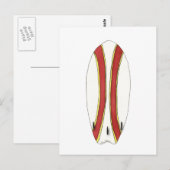 Carte postale Surboard (Devant / Derrière)