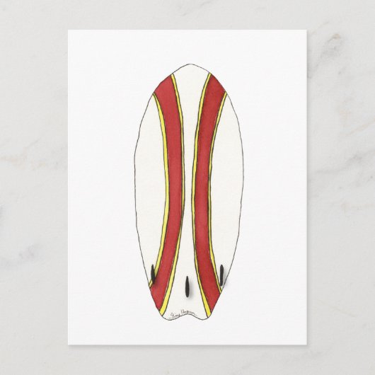 Carte postale Surboard (Devant)