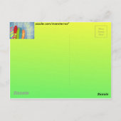 Carte postale Surboard (Dos)