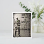 Carte Postale SuRe Vous CaN TRuST ThE GoVeRNMeNT PoSTCaRD (Debout devant)