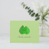 Carte postale "Sûrement Mint to Be" (Debout devant)