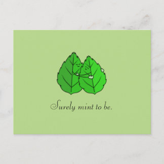 Carte postale "Sûrement Mint to Be"