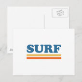 Carte Postale surf (Devant / Derrière)