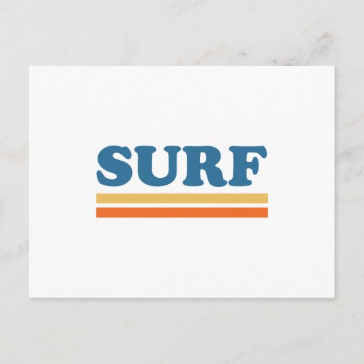 Carte Postale surf (Devant)