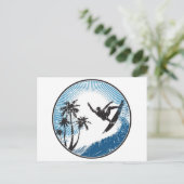 Carte Postale Surf (Debout devant)