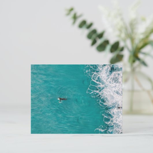 Carte postale surf (Debout devant)