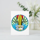 Carte Postale surf (Debout devant)