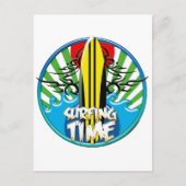 Carte Postale surf (Devant)