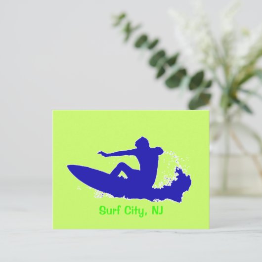 CARTE POSTALE SURF ! (Debout devant)