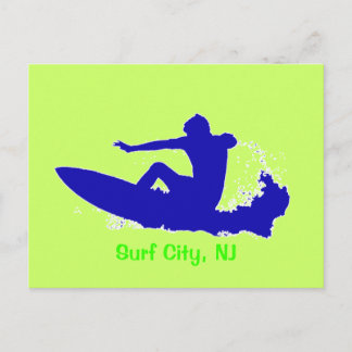 CARTE POSTALE SURF !