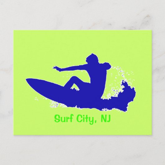 CARTE POSTALE SURF ! (Devant)