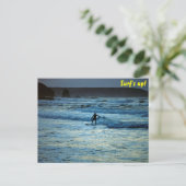 Carte Postale Surf (Debout devant)