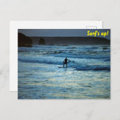 Carte Postale Surf (Devant / Derrière)