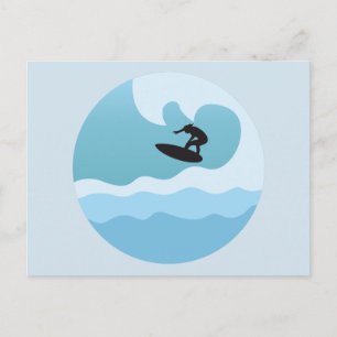 CARTE POSTALE SURF