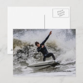 Carte Postale Surf ! (Devant / Derrière)