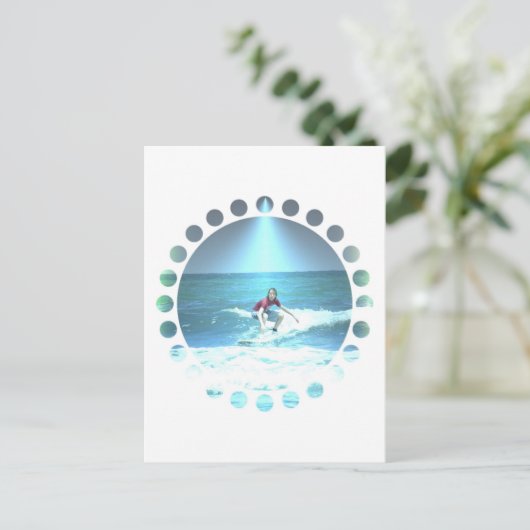 Carte postale Surf (Debout devant)