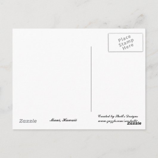 Carte Postale Surf (Dos)