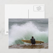 Carte Postale Surf (Devant / Derrière)