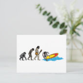 Carte Postale Surf (Debout devant)