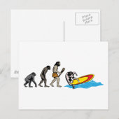 Carte Postale Surf (Devant / Derrière)