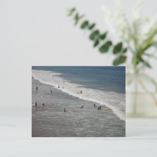 Carte Postale Surf (Debout devant)