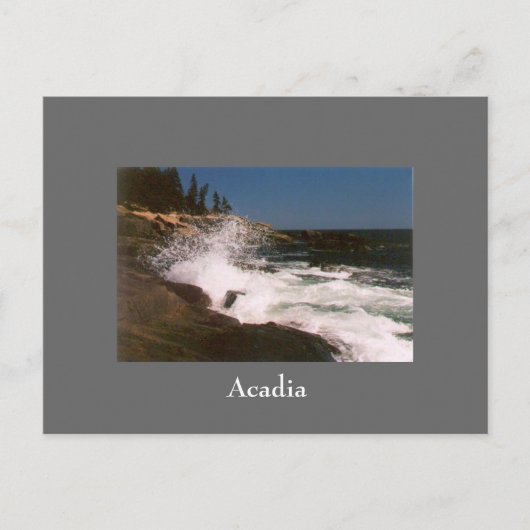 Carte postale Surf Acadia - 1 (Devant)