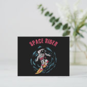 Carte Postale Surf Astronaut Spatial Surfer (Debout devant)
