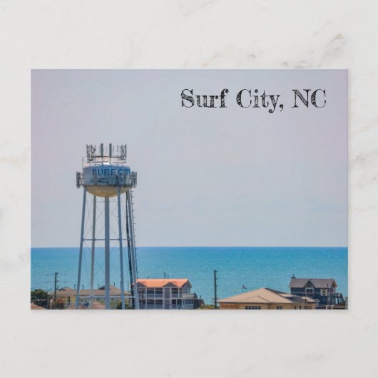 Carte Postale Surf City, NC (Devant)