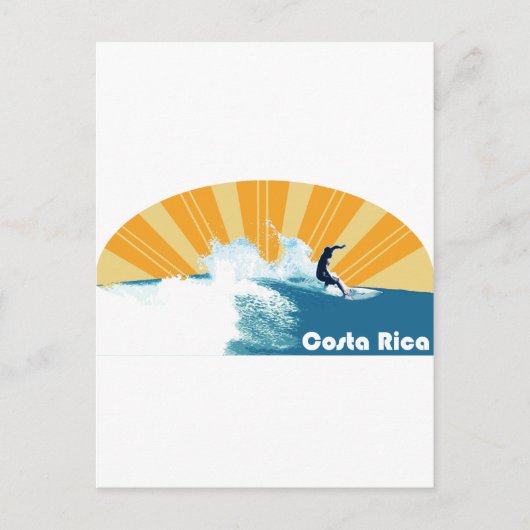 Carte Postale Surf Costa Rica (Devant)