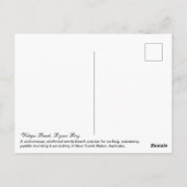 Carte postale Surf de plage Byron Bay Wategos (Dos)